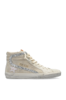 Golden Goose beige High-top sneakers 'Slide Classic'