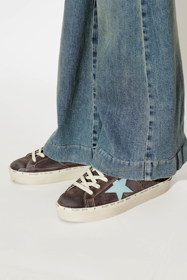 Golden Goose ‘Hi Star Classic With List’ sports shoes