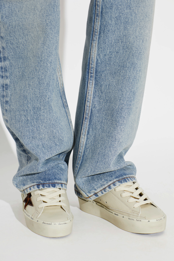 Golden Goose ‘Hi Star Classic With List’ sports shoes