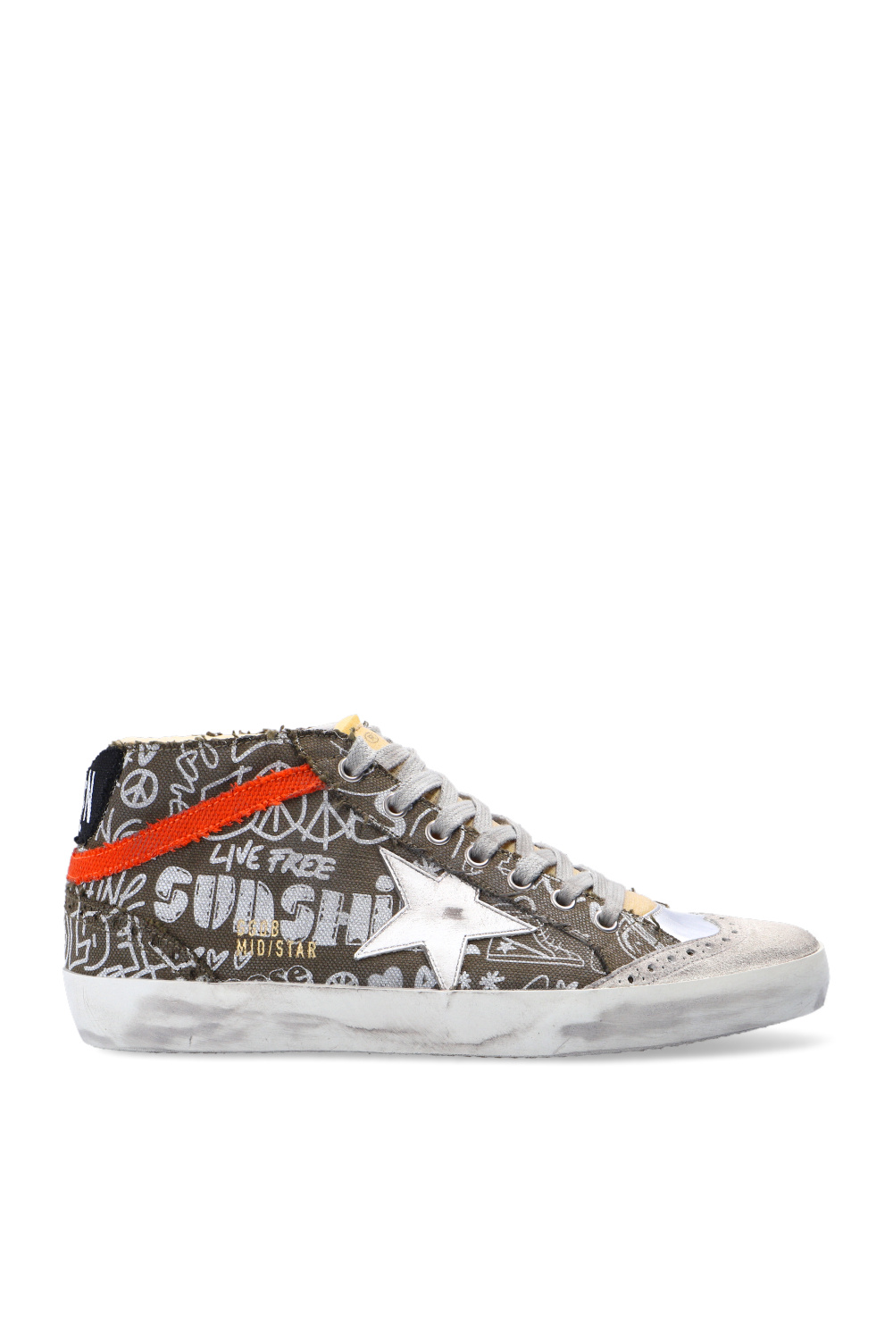 Golden Goose ‘Mid Star Classic’ high-top sneakers