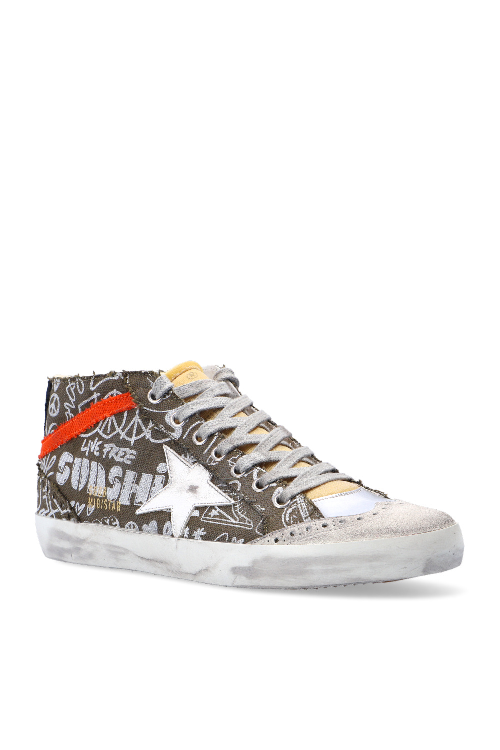 Golden Goose ‘Mid Star Classic’ high-top sneakers