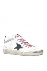 Golden Goose WHITE ‘Mid-Star’ sneakers