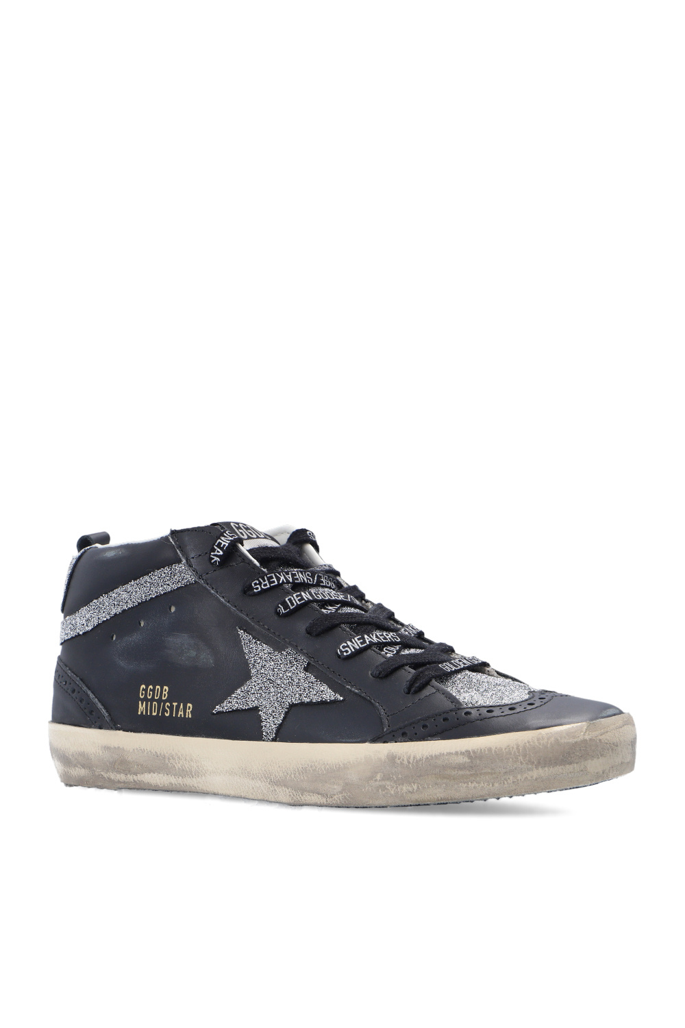 golden goose mid star navy