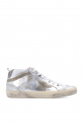Golden Goose SILVER ‘Mid Star Classic’ high-top sneakers