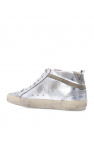 Golden Goose SILVER ‘Mid Star Classic’ high-top sneakers