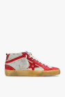 Golden Goose RED ‘Mid Star Classic’ high-top sneakers