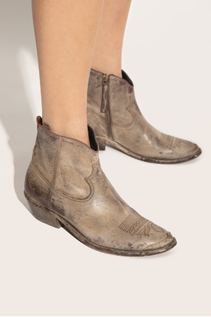 ‘young’ heeled ankle boots od Golden Goose