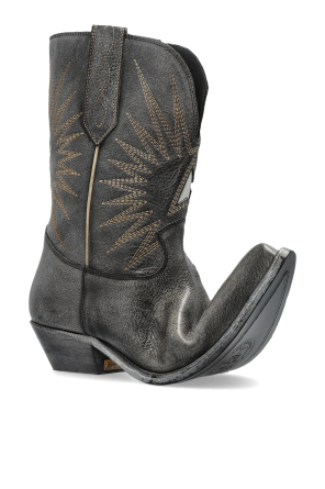Golden Goose Leder-Cowboystiefel ‚Wish Star‘