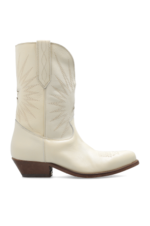 ‘Wish Star’ leather cowboy boots