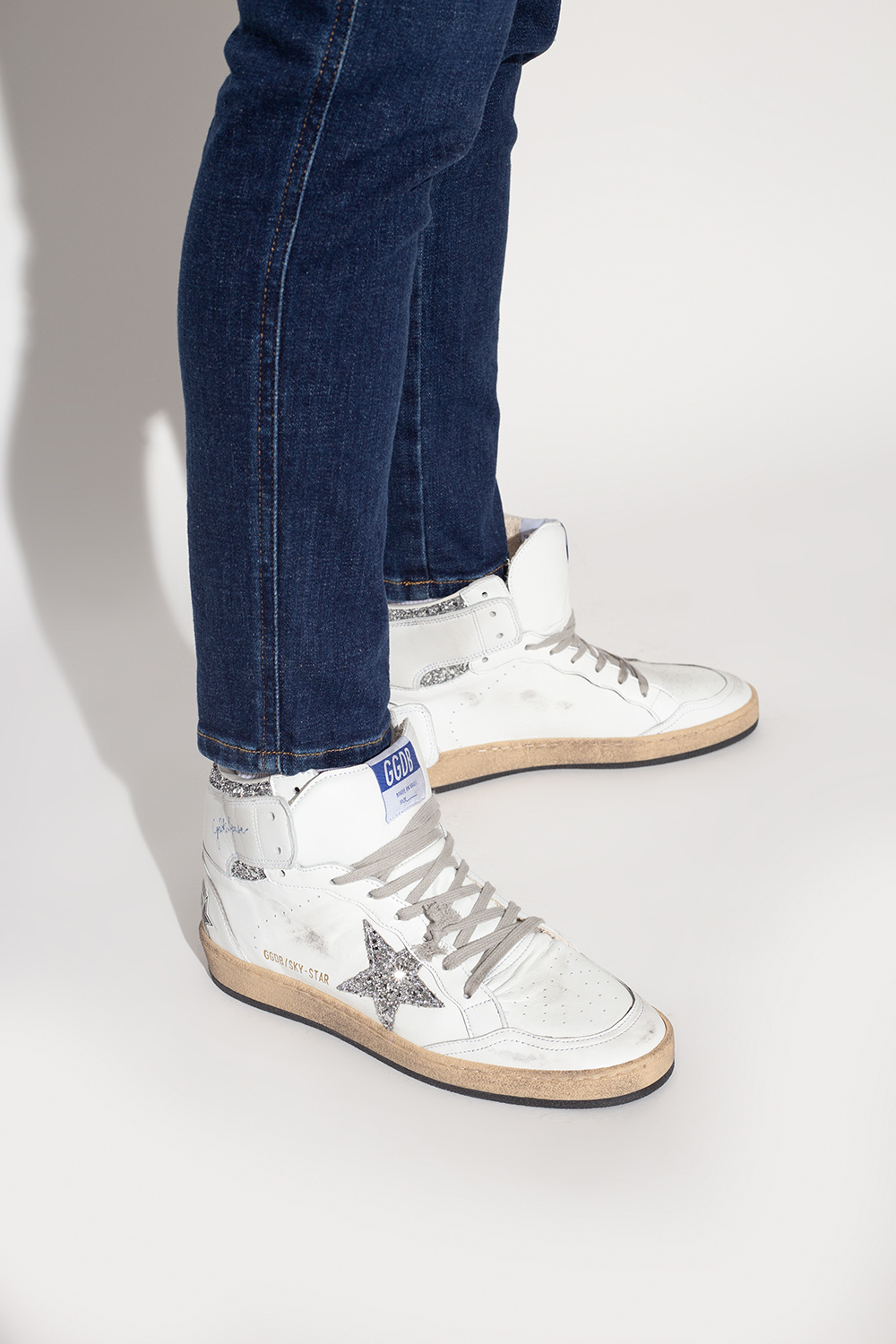 Golden Goose ‘Sky Star’ high-top sneakers