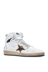 Golden Goose WHITE ‘Sky Star’ high-top sneakers
