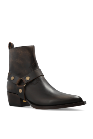 Golden Goose Leather ankle boots ‘Debbie’