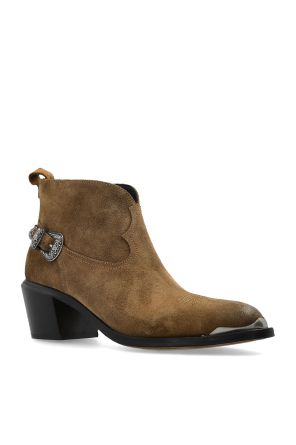 Golden Goose Leather heeled ankle boots 'Patty'