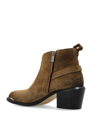 Golden Goose Leather heeled ankle boots 'Patty'