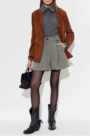 Golden Goose Heeled ankle boots ‘Wish Star Low With Threads And Stra’