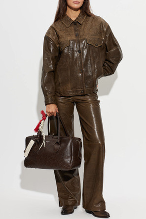 Golden Goose Lederstiefel ‘Wish Star With Embossed Flowers’