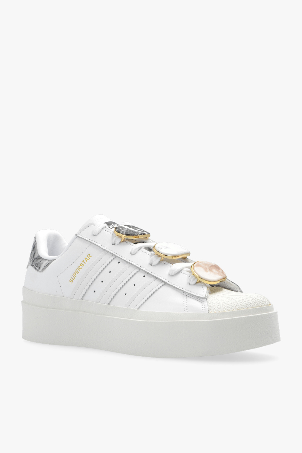 Adidas Superstar Bonega Cloud White / Gold Metallic - GY1485