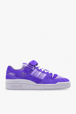 wearing under armour and wide adidas pants women purple