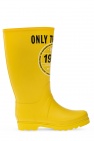 Diesel YELLOW ‘H-Jaarden’ rubber boots with logo