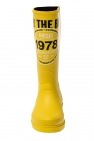 Diesel YELLOW ‘H-Jaarden’ rubber boots with logo