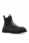 Diesel BLACK Leather ankle boots