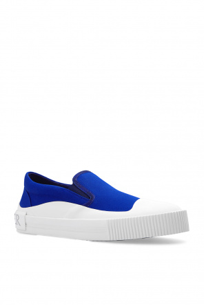 Moncler ‘Glissiere Tri’ slip-on Rosso shoes
