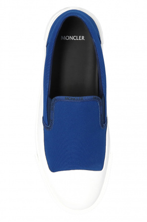 Moncler ‘Glissiere Tri’ slip-on Rosso shoes