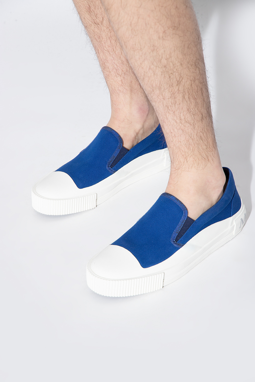 Moncler ‘Glissiere Tri’ slip-on shoes