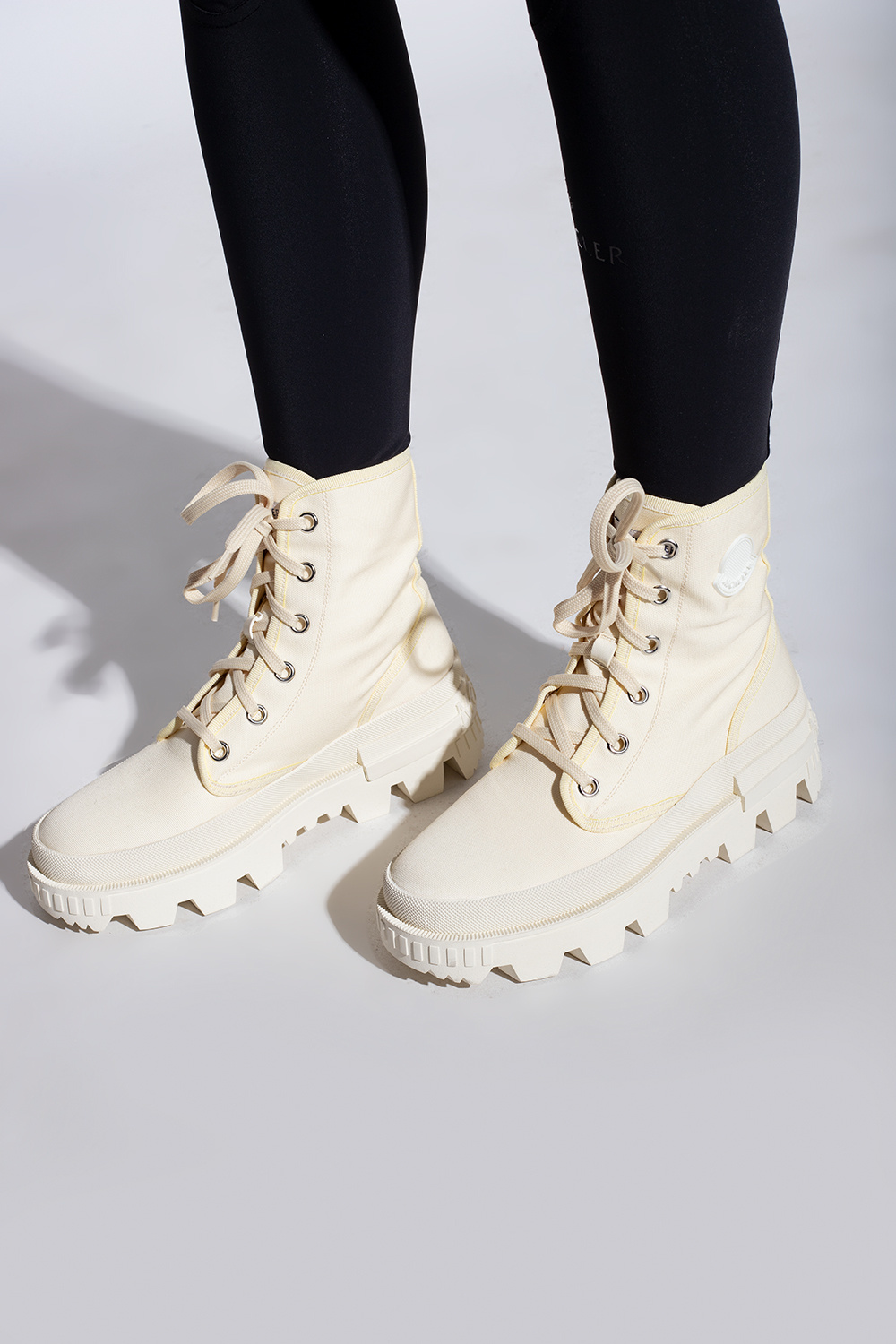 Yellow ‘Pyla’ ankle boots Moncler - Vitkac GB