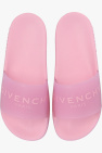Givenchy Kids Rubber slides with logo