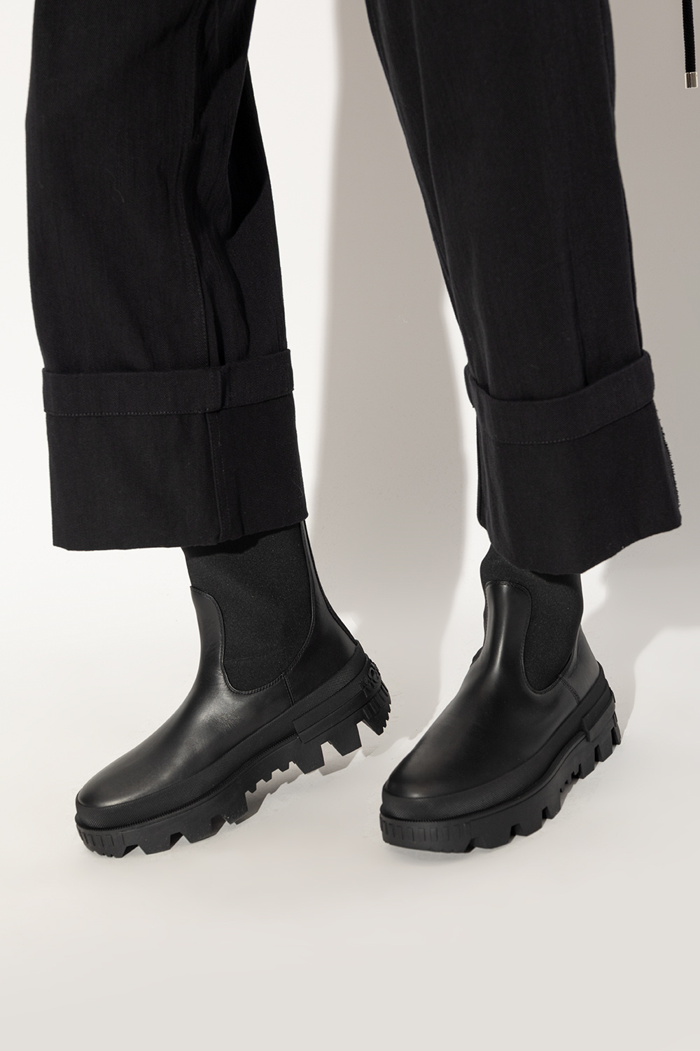 Moncler Neue Chelsea Boots - Black