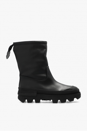 ‘moscova’ leather ankle boots od Moncler