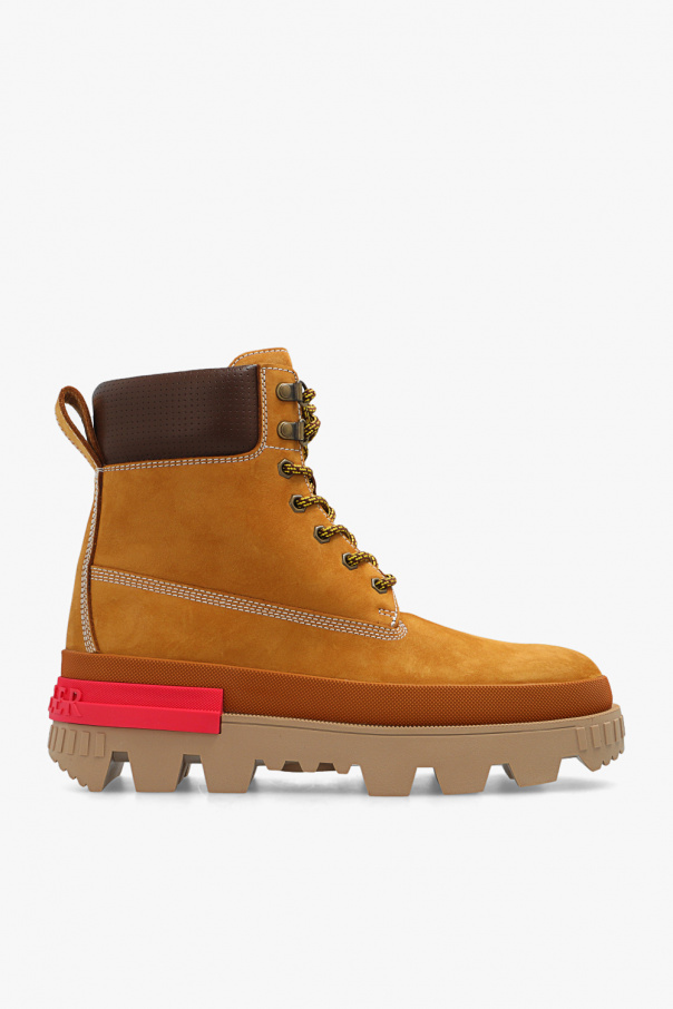 Moncler ‘Mon Corp’ leather ankle boots