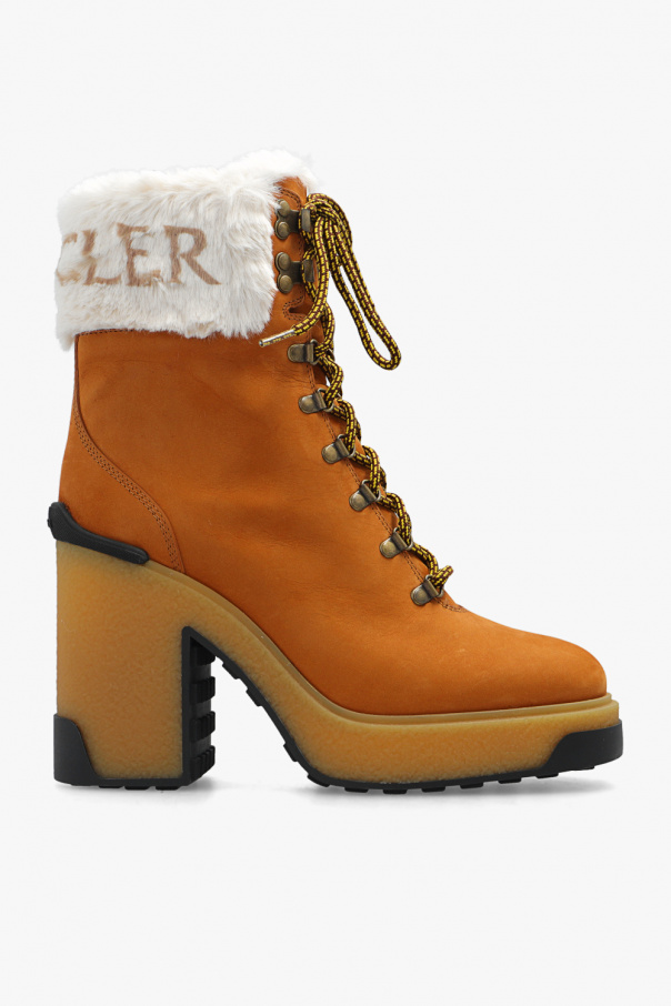 Moncler ‘Claudia’ heeled ankle boots