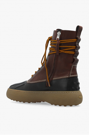 Moncler Genius 8 in the Fiercest Slouch Boots x Tod's