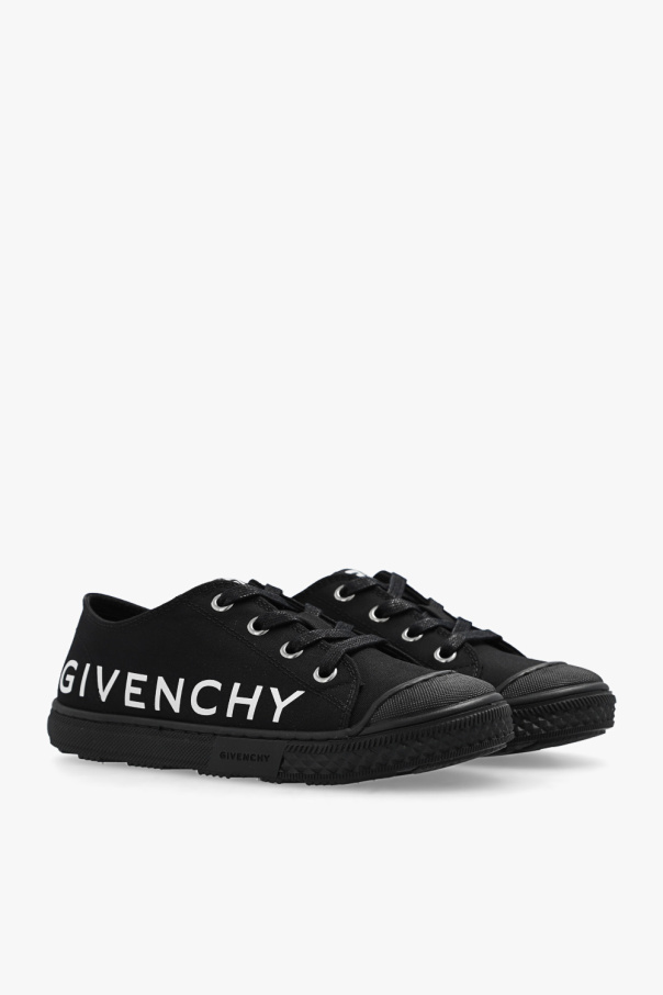 Givenchy Kids Givenchy Flats In Black Rubber plasic
