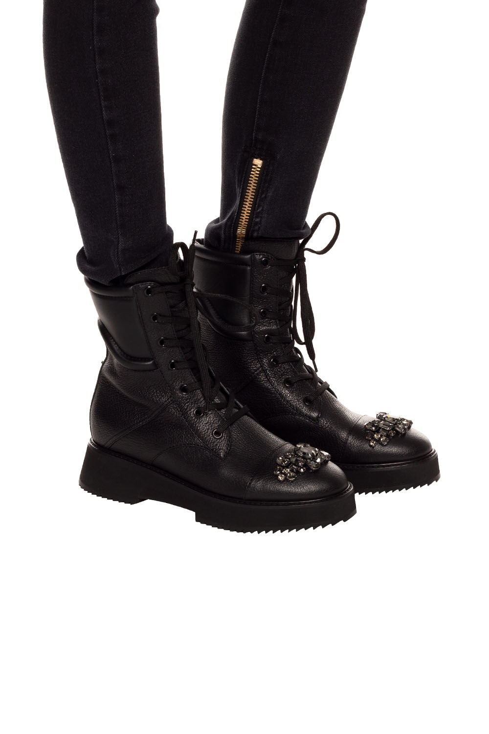 jimmy choo hadley combat boots