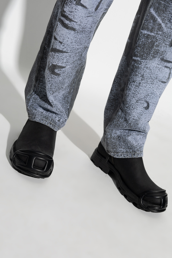 Diesel Skórzane buty ‘D-HAMMER’