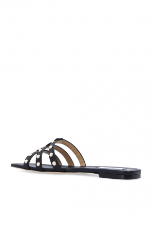 Jimmy Choo ‘Hazal’ leather slides