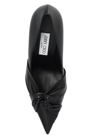 Jimmy Choo ‘Hedera’ ballet flats in leather