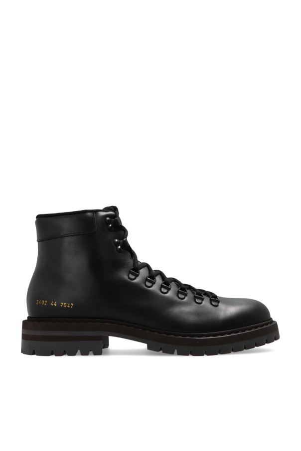Leather boots od Common Projects