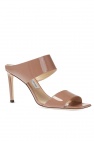 Jimmy Choo BROWN ‘Hira’ stiletto mules