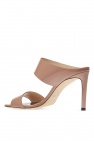 Jimmy Choo BROWN ‘Hira’ stiletto mules