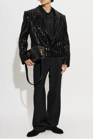 Balmain Zamszowe sztyblety `Anthem`