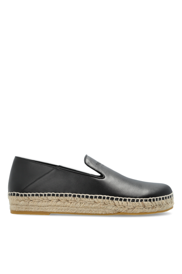 Leather espadrilles od Balmain