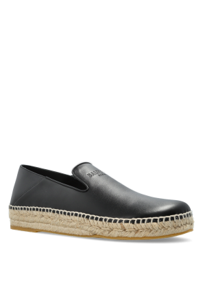Balmain Leather espadrilles