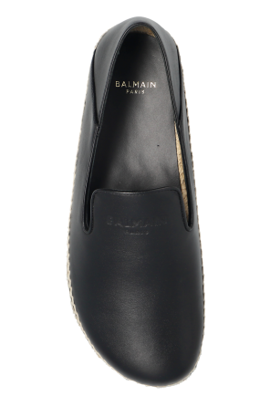 Balmain Leather espadrilles