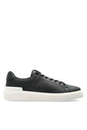 Leather sports shoes