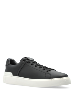 Balmain Leather sports shoes