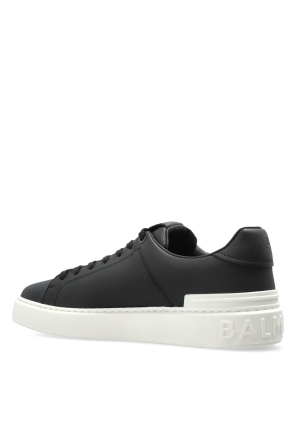 Balmain Leather sports shoes